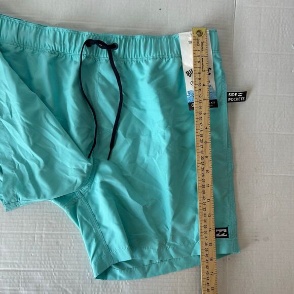 Billabong Recycler Laybacks Board Shorts Casual Men’s Size Large Teal Blue NEW - Picture 8 of 8